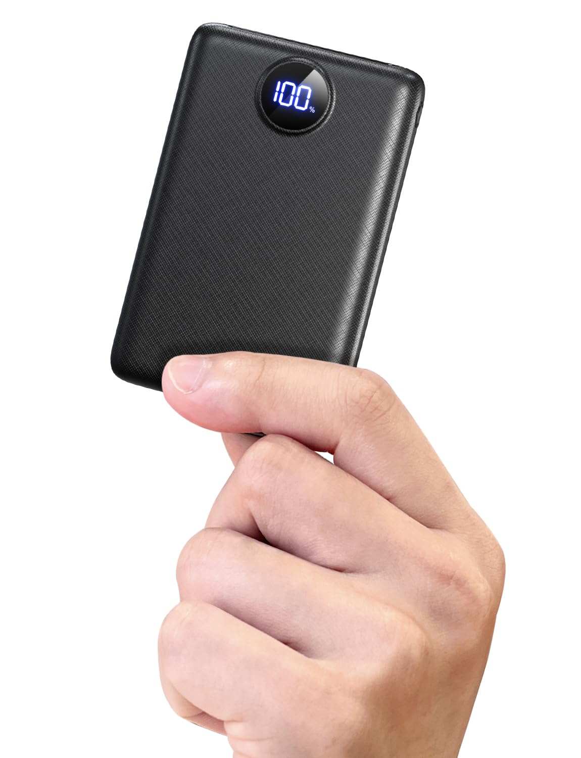 Power Bank 20000mAh, 22.5W Mini PowerBank USB-C Input & Output, PD 3.0 QC 3.0 Externe Handyakkus mit LED Display, Kompatibel mit iPhone 16 15 14 13